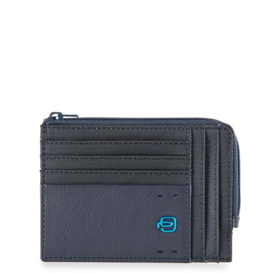 Portafoglio Piquadro in Tessuto PU1243P16/CHEVBLU - PU1243P16/CHEVBLU